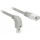 DeLOCK S/FTP CAT6 Gigabit netwerkkabel haaks/recht / grijs - LSZH - 0,50 meter