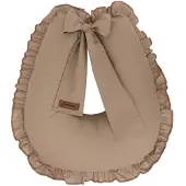 MorDesign Ruffle Cappuccino Voedingskussen FD-19