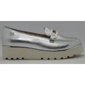 Nathan-Baume Dames Mocassin | Zilver | Maat: 40