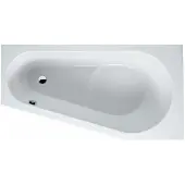 Riho Delta acryl bad, 150x80x48 zonder pootset, links, wit