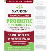 Swanson Health - Probioticum + Prebioticum voor Vrouwen, 60 vegetarische capsules