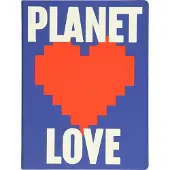 Nuuna Grafische L, planeet Liefde (22 x 16,5 cm, Gecontroleerd, Softcover)