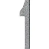 Intersteel Huisnummer 1 150mm rvs getrommeld