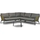 Coco Nathan/Rimini 60 cm hoek loungeset 4-delig
