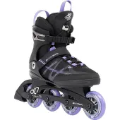 K2 Rollschuhe - Alexis 80 Pro - Schwarz/Lila - Inlineskates - - 39,5 - Rollschuhe