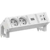 Bachmann DESK2 wit 2xUTE 1xUSB A/C 22W 0,2m GST18