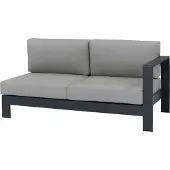 Intratuin 2-zits Loungebank Links Nova Antraciet