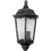 Eglo Wandlamp buiten Navedo, zwart, Aluminium, Antiek, Wandlamp buiten