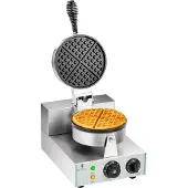 Royal Catering Wafelijzer - 1 x 1300 watt - Rond