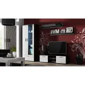 Cama SOHORTV140CZ/BI TV-standaard en entertainmentmeubel, 1 plank