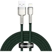 Baseus Cafule Usb Naar Lightning-Kabel, 2,4 A, 2 M (Groen)