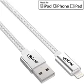 InLine Lightning USB-kabel, voor iPad,iPhone,zilver/alum. 2m MFi-gecertificeerd