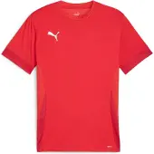 Puma Functioneel shirt 'TeamGoal Matchday' rood / wit
