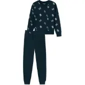 Schiesser Nachtkledij ' Nightwear ' donkerblauw