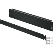 Rittal 1U 19-Inch Blindpaneel Zwart RAL9005 - 7151005 [2 Stuks]
