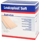 Leukoplast Soft 6 cm x 5 m | 1 stuk