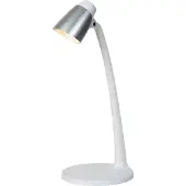 Lucide Bureaulampje Ludo wit