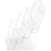 Deflecto folderhouder ft 1/3 A4 | 4 opbergvakken
