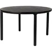 Zuiver Storm Eettafel - Ø 130 cm - Zwart