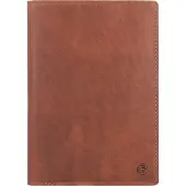 Esquire Leren Kaarthoes Identiteitskaarthoesje Dallas Card Case Brown Bruine