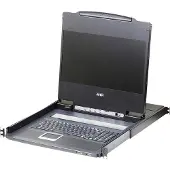 Aten CL6700MW KVM-console, LCD-scherm, DVI, HDMI, Full HD, toetsenbordindeling: Europees (ES)