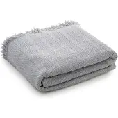 Hannah Home - Bankhoes - Lichtgrijs - 170 x 205 cm