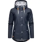 Ragwear Functionele jas 'Marge' navy / lichtgrijs