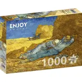 Enjoy Puzzle Puzzle van 1000 stukjes, afbeelding: "Siesta" van Vincent van Gogh