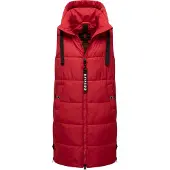NAVAHOO Bodywarmer 'Schnuffelchen' rood