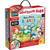 Lisciani montessori baby soft touch boards