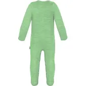 Normani Rompertje/body 'Levin' groen / wit