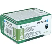 Lexmark Toner 71B20C0 Cyaan