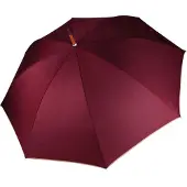 Kimood Automatische Paraplu KI2020 - Burgundy / Beige - One size