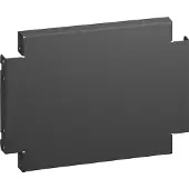 Rittal AX 2820.420 2820420 Sokkelplaat Plaatstaal Zwart 2 stuk(s)