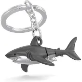 Metalmorphose Sleutelhanger Shark - Scharnierende Haai Metaal 3D