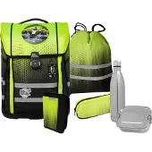 MCNEILL Perfecto Schooltas set 5-delig geel
