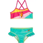 Playshoes Bikini geel / groen / pink / lichtroze