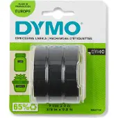 Dymo S0847730 Tape Wit op zwart (9 mm)