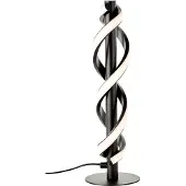 Brilliant Tafellamp Amalie Zwart 9w