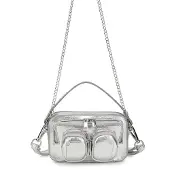 Núnoo Helena Recycled Cool Silver Tas