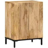 vidaXL Dressoir 53x35x72 cm massief mangohout