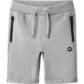 Name it Broek 'NKMVimo' lichtgrijs / zwart / wit