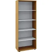 VCM Vandol I Universele kast zonder deuren met 4 legplanken Beuken decor.