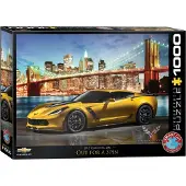 Eurographics Corvette Z06 Out for a Spin Puzzel (1000 stukjes)