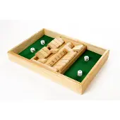 Longfield Shut the box dubbel, 34 x 24 x 4 cm