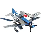 Airfix Set - QUICKBUILD - D-Day P-51D Mustang J6046 - 38 Teile - - One Size - Klötze