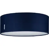 Paulmann Plafondlamp , Mari, dimbare, Blauw, Woonkamer, Stof, Modern