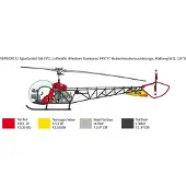 Italeri Modelbouwpakket Helikopters - 2820 OH-13 Sioux Helicopter Plastic - 1:48 - Modelbouw