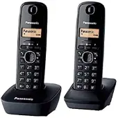 Panasonic KX-TG1612 draadloos telefoonapparaat, met nummerweergave, 15 uur spreektijd, 7 dagen stand-by, DECT