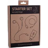Samsung Starter kit. Includes travel adapter with cable and earphones with type c adapter